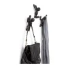 Umbra Buddy Knage - 3 stk. H 7,5 x B 16,5 cm - Støbt plastik - Sort