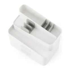 Umbra Glam Opbevaringskasse H 28,4 x B 26,7 x L 18,4 cm - Plastik - Hvid
