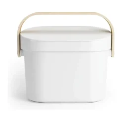 Umbra Kompostspand 4 liter - Genbrugsplast - Hvid