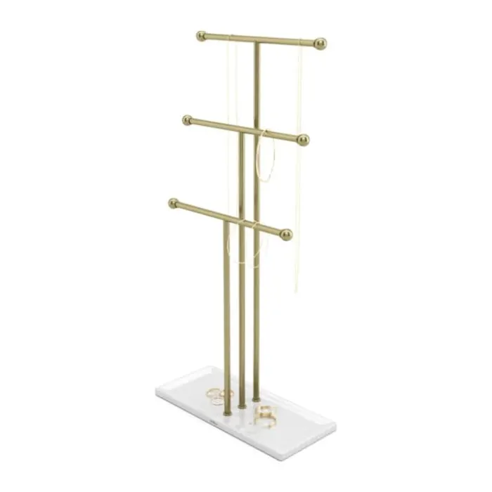 Umbra Trigem Smykkestativ H 48,3 cm - Stål - Brass