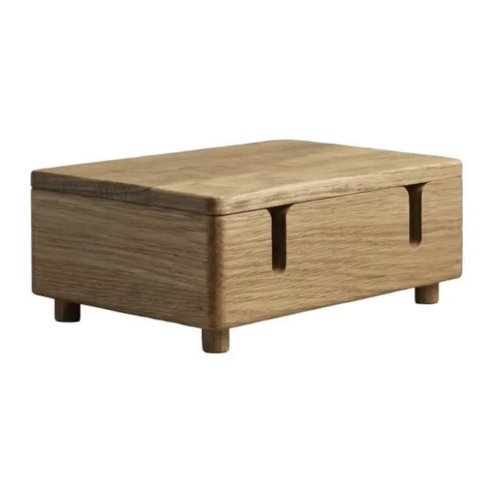 Upström Kabelskjuler H 9 x B 22 x L 15,3 cm - Egetræ - Natur