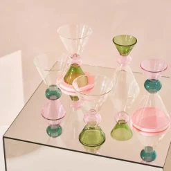 Urban Nature Culture Ayo Vinglas 23 cl - Borosilikatglas - Pale Green