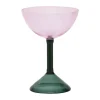 Urban Nature Culture Coupe Cocktailglas - 2 stk. 26 cl - Borosilikatglas - Rose Pink