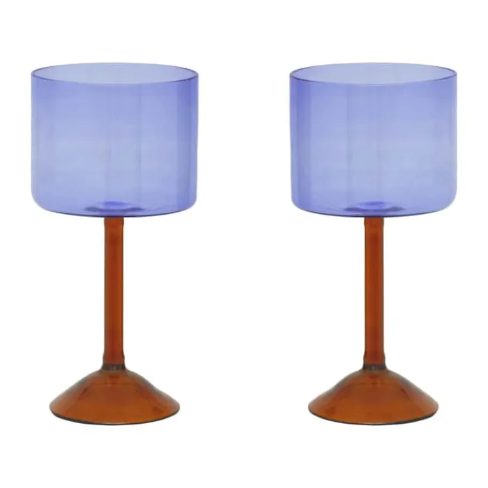 Urban Nature Culture Gin&Tonic Cocktailglas - 2 stk. 62,5 cl - Borosilikatglas - Ice Blue