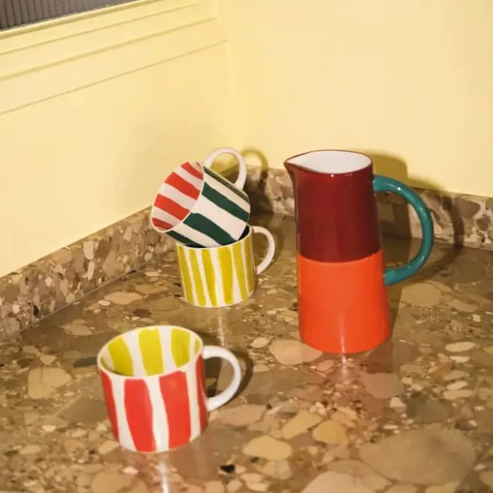 Urban Nature Culture Tazza Kaffekop 50 cl - Stentøj - Blå