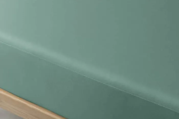 Velfont Vådliggerlagen B 180 x L 200 cm - Bomuld - Turquoise green
