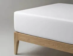 Velfont Vådliggerlagen B 140 x L 200 cm - Bomuld - White