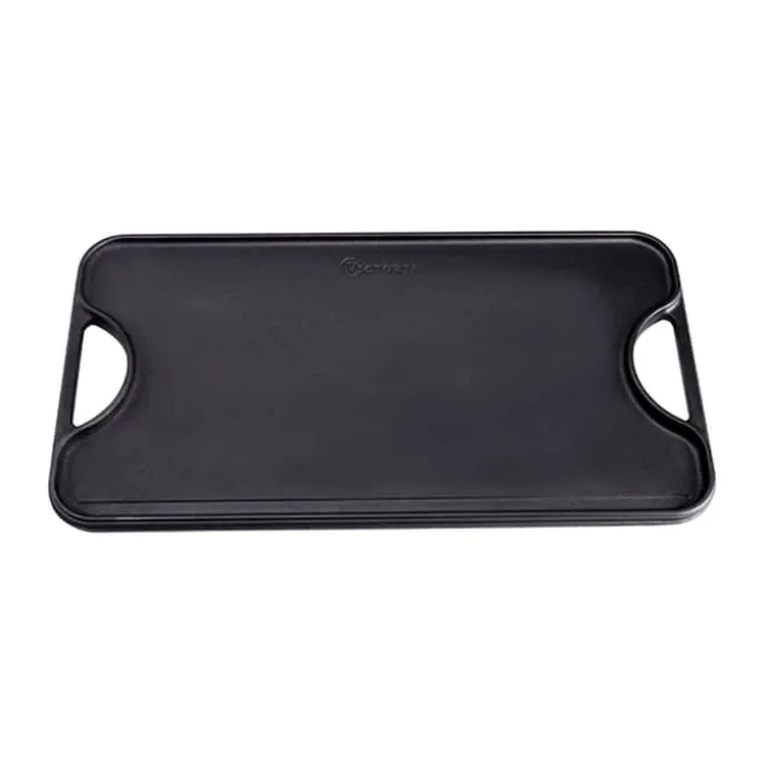 Victoria Seasoned Vendbar Stegeplade B 25 x L 47 cm - Støbejern