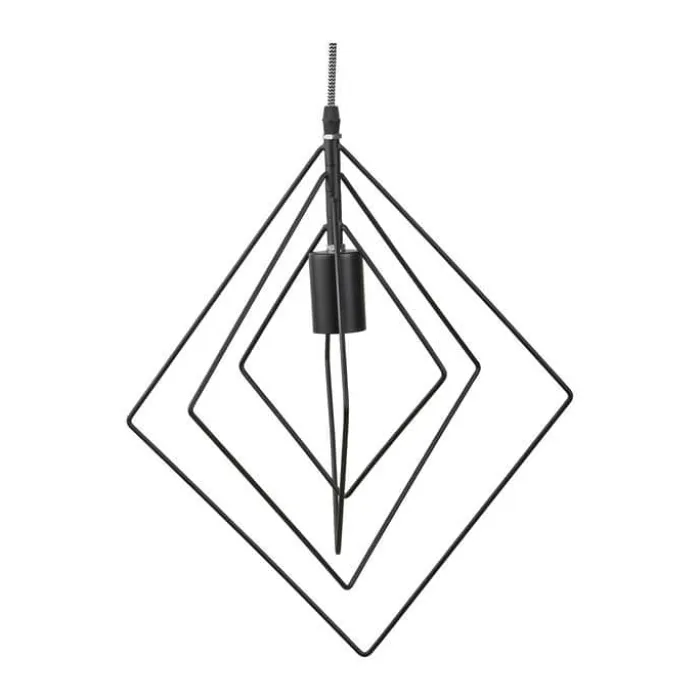 Villa Collection Pendel E27 - Metal - Sort