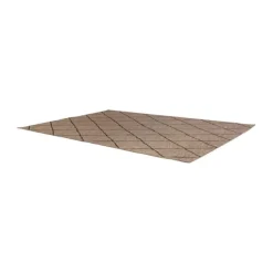 Vivaraise Allan Gulvtæppe B 120 x L 170 cm - Polypropylen - Natur