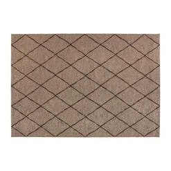Vivaraise Allan Gulvtæppe B 120 x L 170 cm - Polypropylen - Natur