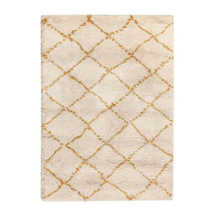 Vivaraise Casablanca Gulvtæppe B 120 x L 170 cm - Polypropylen - Copper