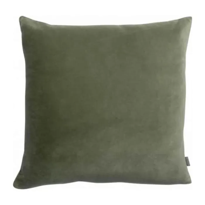 Vivaraise Elise Pyntepude B 45 x L 45 cm - Bomuld - Army