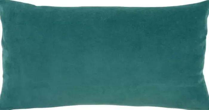Vivaraise Elise Pyntepude B 30 x L 50 cm - Bomuld - Mørkegrøn