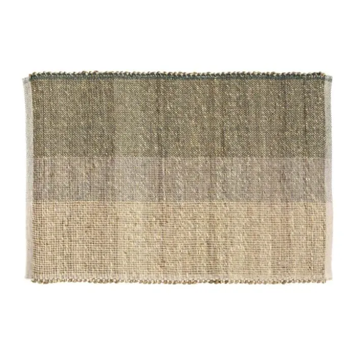 Vivaraise Karan Gulvtæppe B 60 x L 90 cm - Søgræs/bomuld - Grøn
