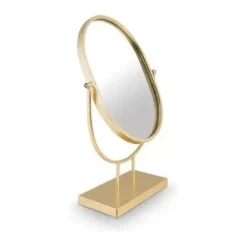 VT Wohnen Bordspejl H 31 x B 8 cm - Metal - Guldfarvet