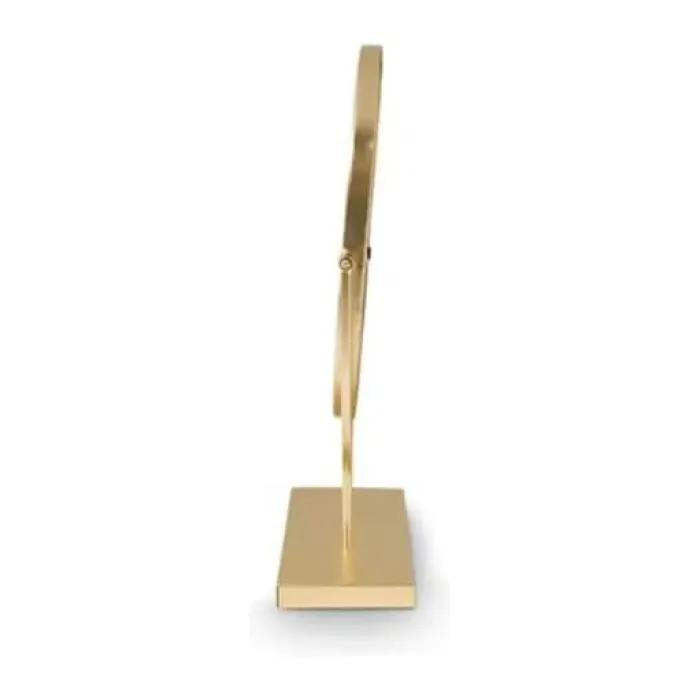 VT Wohnen Bordspejl H 31 x B 8 cm - Metal - Guldfarvet