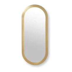 VT Wohnen Spejl H 50 x B 20 cm - Glas/metal - Guld