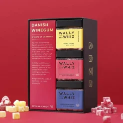 Wally and Whiz Vingummi - A Taste of Denmark 420 g - 3 bøtter