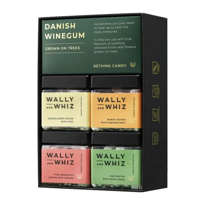 Wally and Whiz Vingummi - Grown on Trees 560 g - 4 bøtter