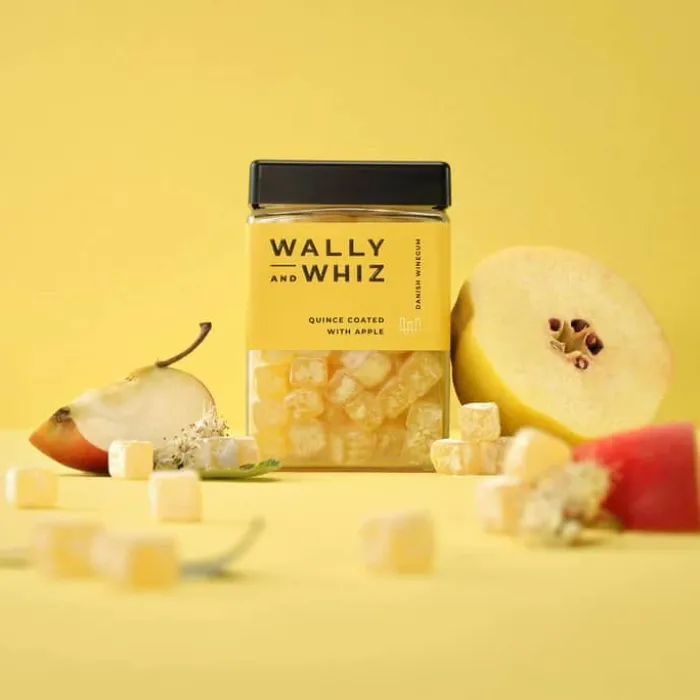 Wally and Whiz Vingummi - Kvæde med æble 240 g - 1 bøtte