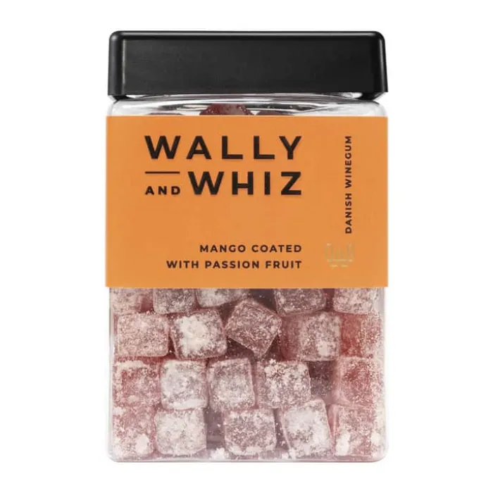 Wally and Whiz Vingummi - Mango med passionsfrugt 240 g - 1 bøtte