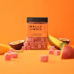 Wally and Whiz Vingummi - Mango med passionsfrugt 240 g - 1 bøtte