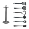 Westmark Gentle Redskabssæt - 8 dele L 38 cm - Plastik - Sort