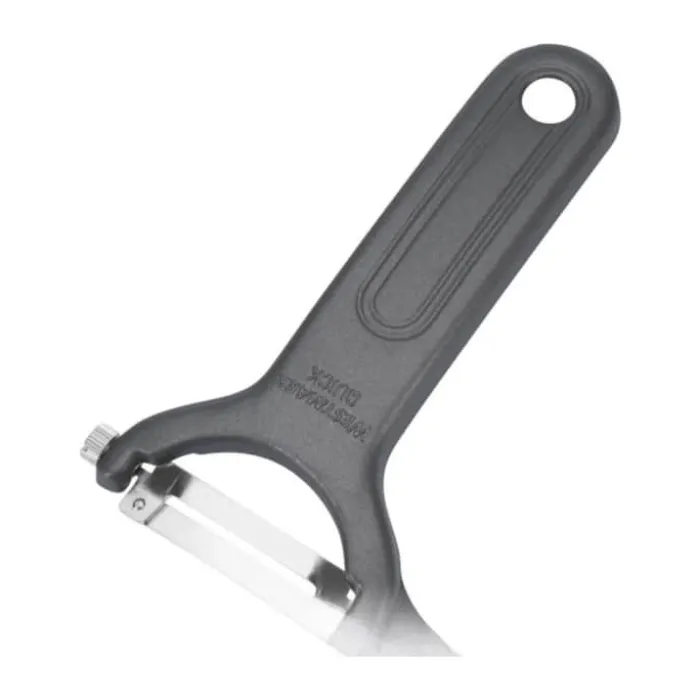 Westmark Grøntsagsskræller L 12,8 cm - Aluminium/rustfrit stål - Sort