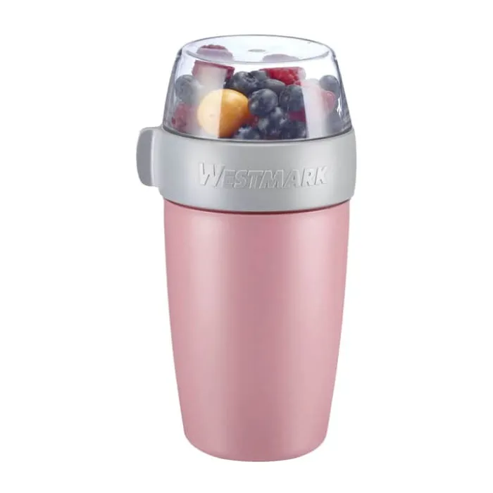 Westmark Madbeholder 700 ml - ABS plastik - Lyserød