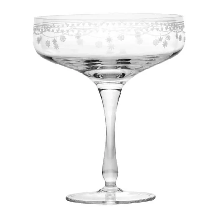 Wik & Walsøe Julemorgen Champagneskål 20 cl - Glas - Klar