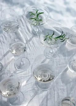 Wik & Walsøe Julemorgen Hvidvinsglas 40 cl - Glas - Klar