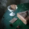 Wik & Walsøe Julemorgen Story Dessertskål på fod H 11 cm- Porecelæn - Multifarvet