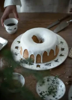 Wik & Walsøe Julemorgen Story Kop - 2 stk. 20 cl - Benporcelæn - Multifarvet