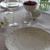Wik & Walsøe Slåpeblom Middagsallerken Ø 28 cm - Porcelæn - Varm grå