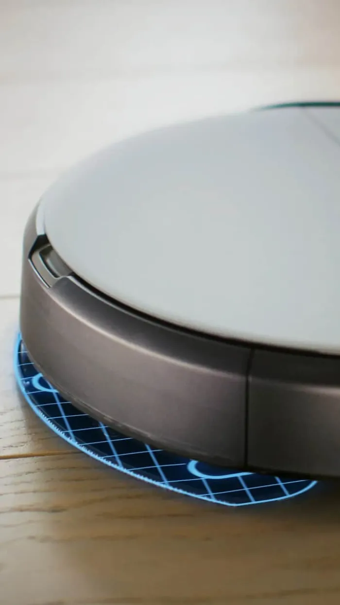 Wilfa Robotstøvsuger RVC-D4000SL Arbejdstid: 140 min. - 2-i-1-funktion - Styres via app