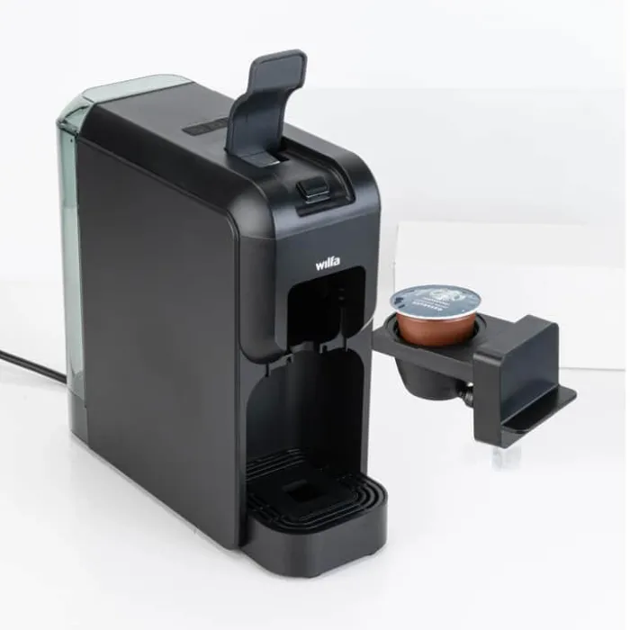 Wilfa Volo Capsule Mini Kapsel Kaffemaskine 15 bar - 3 programmer - Sort
