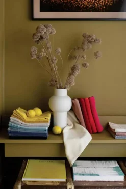 Winkler Curl Gæstehåndklæde B 50 x L 50 cm - Bomuld - Thyme