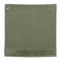 Winkler Curl Gæstehåndklæde B 50 x L 50 cm - Bomuld - Matcha