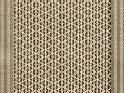 Winkler Kadra Dækkeserviet - 6 stk. B 33 x L 45 cm - Pvc/polyester - Coffee