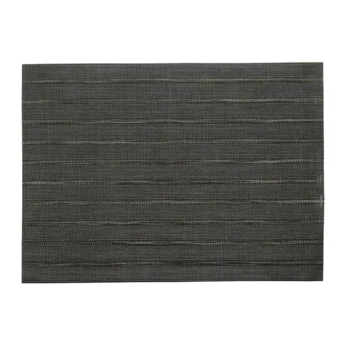 Winkler Manoka Dækkeserviet - 6 stk. B 33 x L 45 cm - Pvc/polyester - Carbon