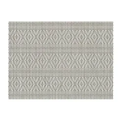 Winkler Panama Dækkeserviet - 6 stk. B 33 x L 45 cm - PVC/polyester - Perle