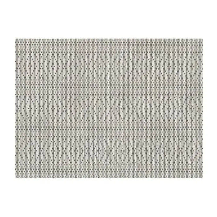 Winkler Panama Dækkeserviet - 6 stk. B 33 x L 45 cm - PVC/polyester - Perle