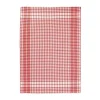 Winkler Petites Carreaux Viskestykke B 50 x L 70 cm - Bomuld - Rouge