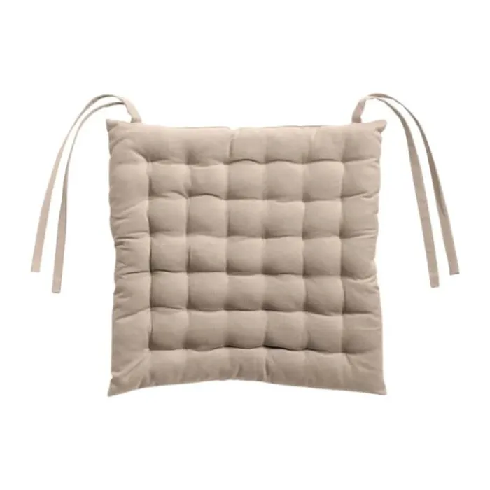 Winkler Zea Sædehynde B 38 x L 38 cm - Bomuld/polyester - Beige