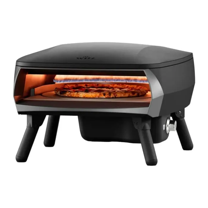 Witt Pizza Piccolo Rotante Pizzaovn H 38,3 x B 57 x L 65 cm - Gas - Sort