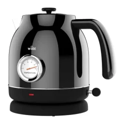 Witt Premium Retro Elkedel 1,5 liter - 2400 Watt - Sort