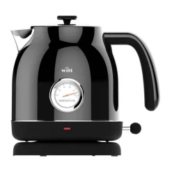 Witt Premium Retro Elkedel 1,5 liter - 2400 Watt - Sort