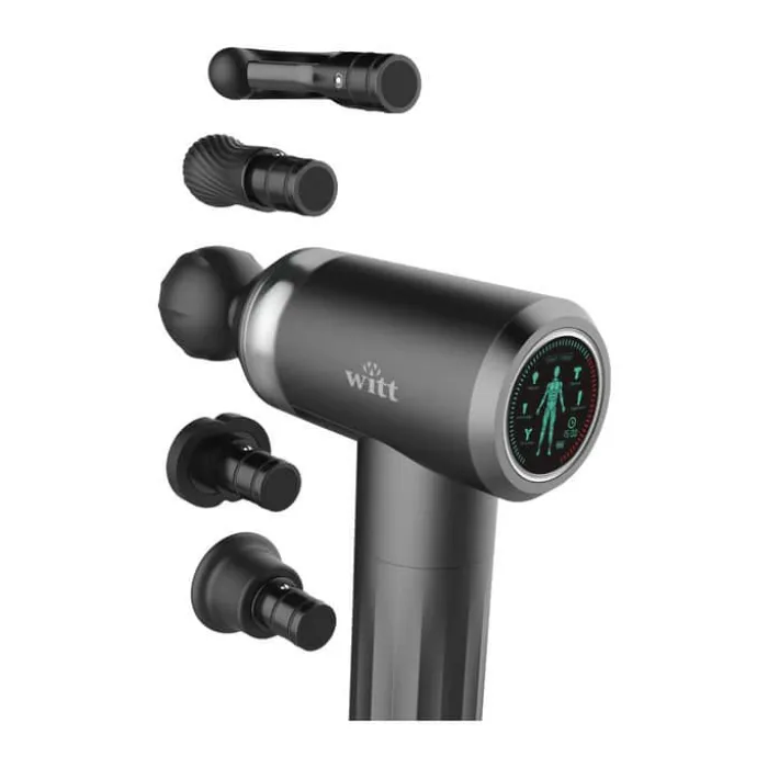 Witt Super Hit Master Massageapperat Støjsvag - 5 massagehoveder - Intelligent, visuelt interface