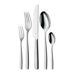 WMF Palma Bestiksæt - 60 Dele 12 Kuverter - Rustfrit stål - Blank